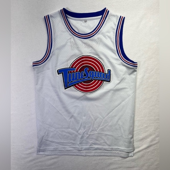Space Jam Lola Bunny Jersey #10 Embroidered Mens L Movie Buggs Jordan Ball 1724 - Picture 1 of 8